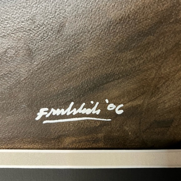 Artist John Froehlich Large Original 2006 Acrylic Wash “Musician” 22.5” x 30” - Picture 4 of 16